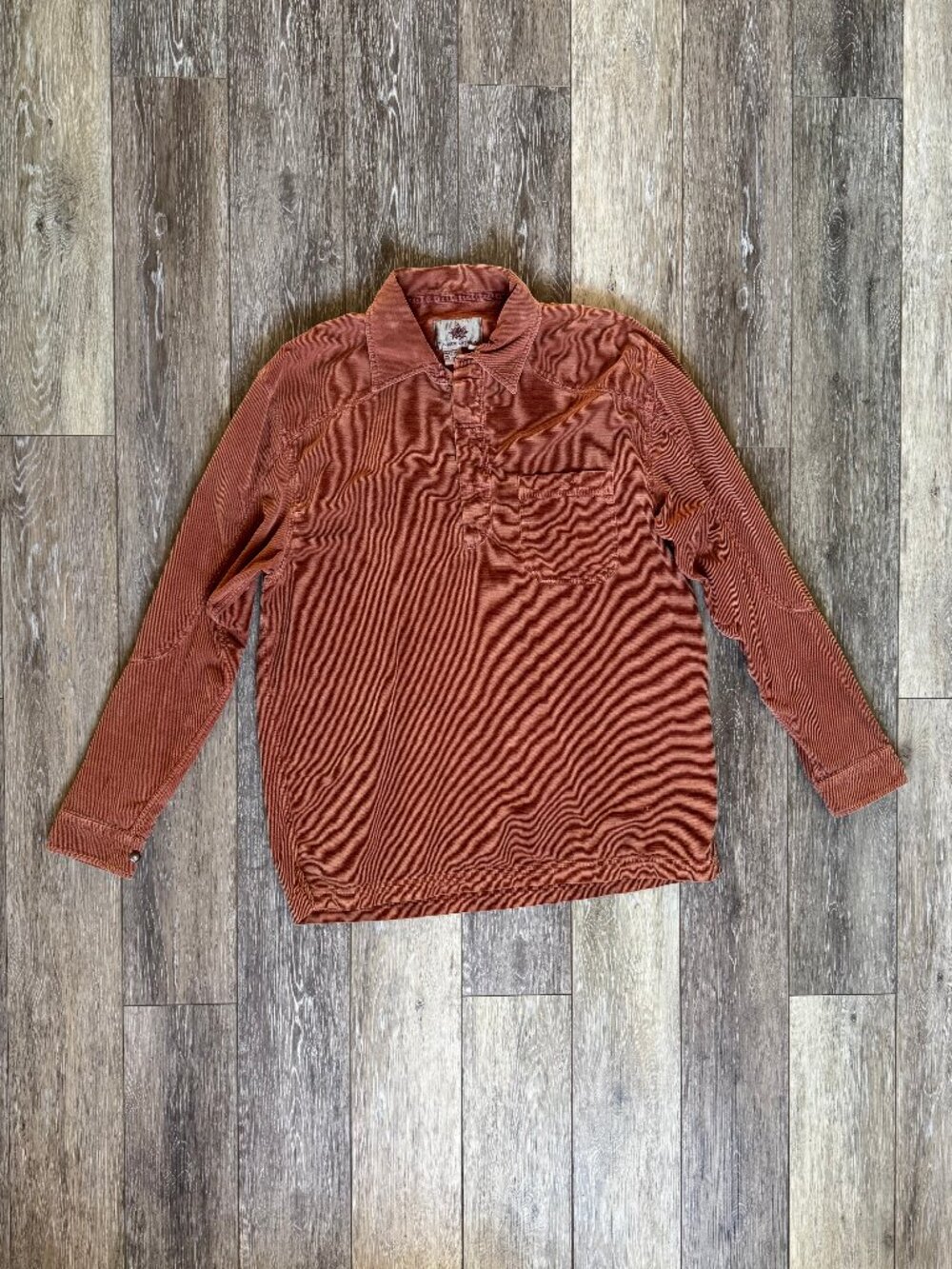 Corduroy Popover Shirt